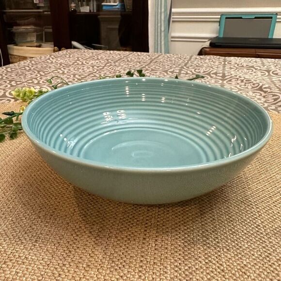 Royal Doulton x Gordon Ramsay Maze Teal All Purpose Serving Bowl‎ 7” Wide - Picture 1 of 7